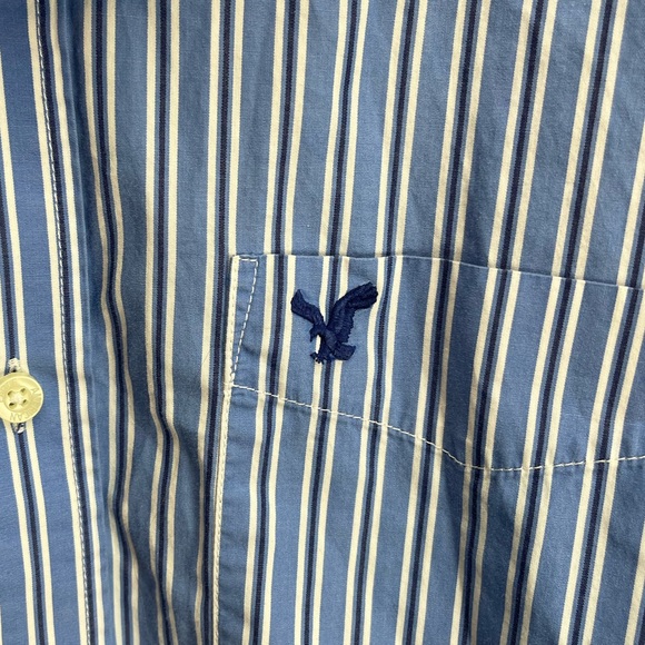 American Eagle Outfitters vintage fit long sleeve button down shirt size XL - Picture 2 of 7
